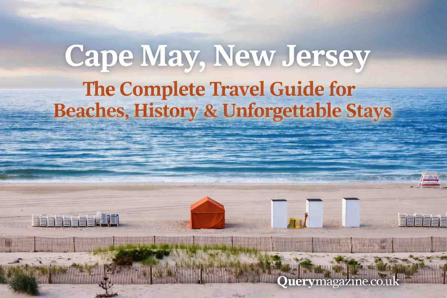 Cape May, New Jersey – The Complete Travel Guide for Beaches, History & Unforgettable Stays (2026)