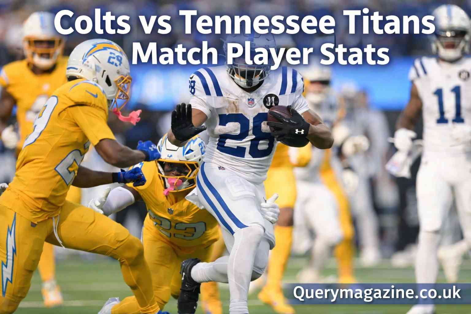 Colts vs Tennessee Titans Match Player Stats: Complete Breakdown, Key Performances, Trends & Winning Game Insights