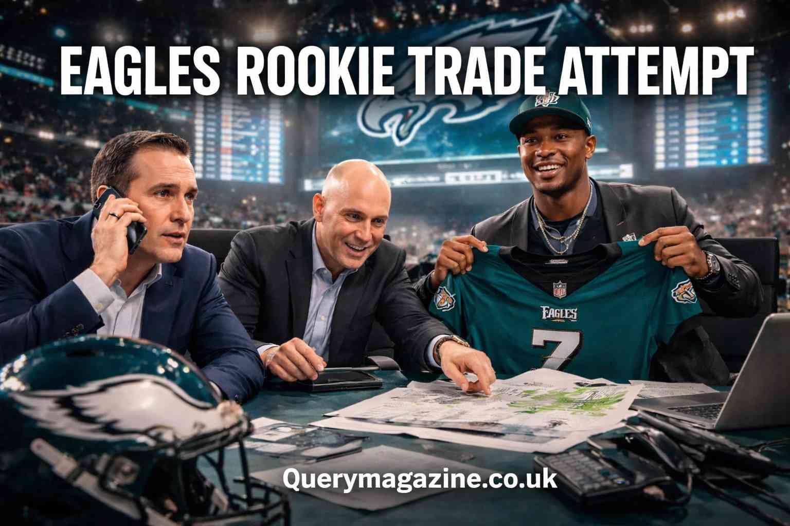 Eagles Rookie Trade Attempt: The Full Story Behind Philadelphia’s 2025 Draft Gamble