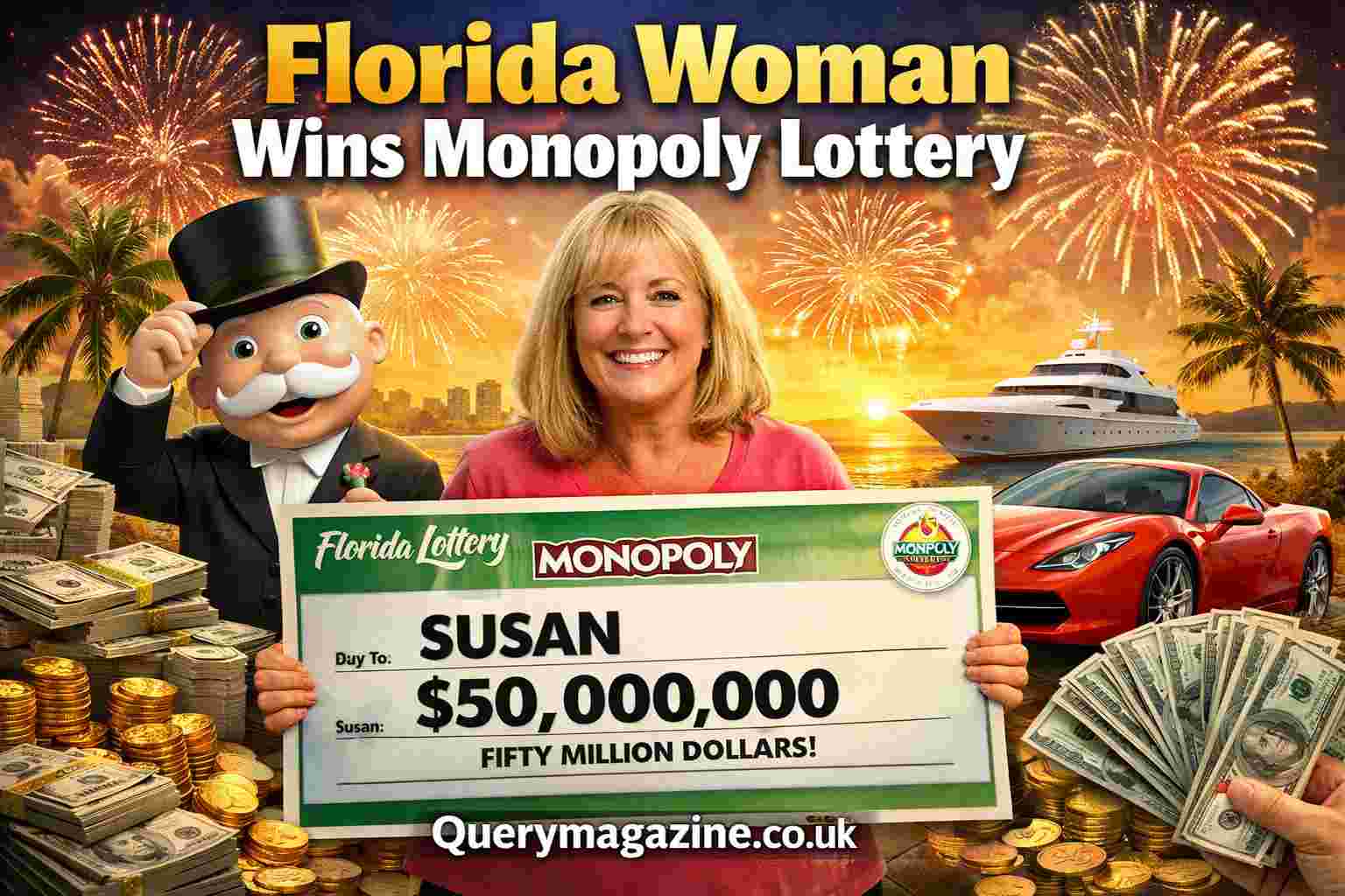 Florida Woman Wins Monopoly Lottery: $50 Million Jackpot Story & Life‑Changing Impact
