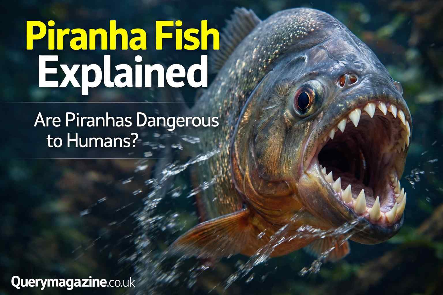 Piragnia Fish Explained: Meaning, Habitat, Diet, Behavior, Myths, and the Truth About Piranhas