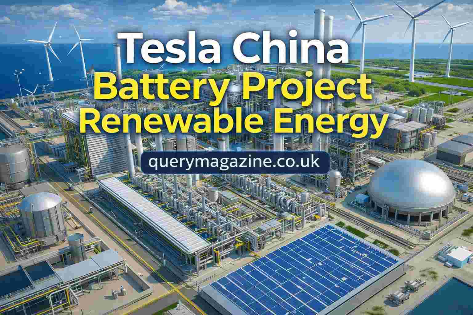 Tesla China Battery Project Renewable Energy: The Shanghai Megapack Factory Transforming Global Energy