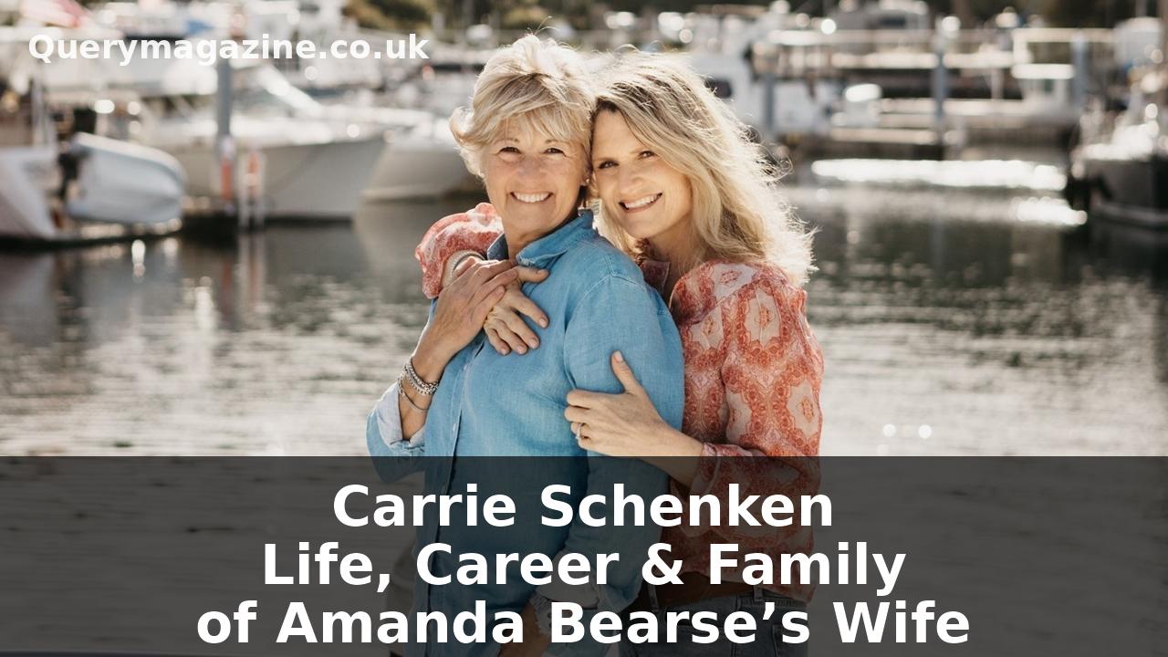 Carrie Schenken: Life, Career & Family of Amanda Bearse’s Wife