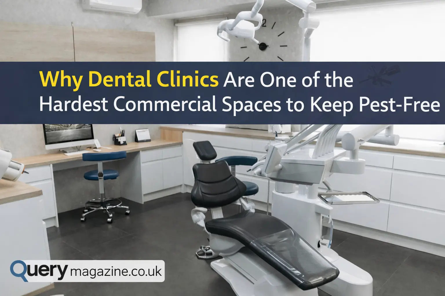 Why Dental Clinics Are One of the Hardest Commercial Spaces to Keep Pest-Free